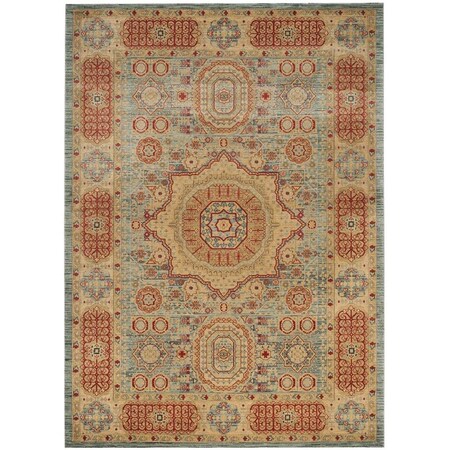 Safavieh Mahal Medium Rectangle Area Rug, Navy and Red - 5 ft.-1 in. x 7 ft.-7 in. MAH622C-5